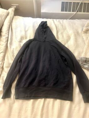 MUJI Men's Hoodie - navy blue